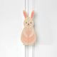 Handcrafted Acacia Wood Rabbit Cabinet Handles Set